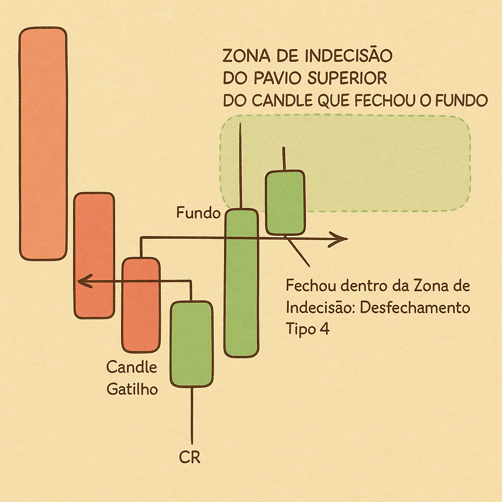 Desfechamento por Pavio Close