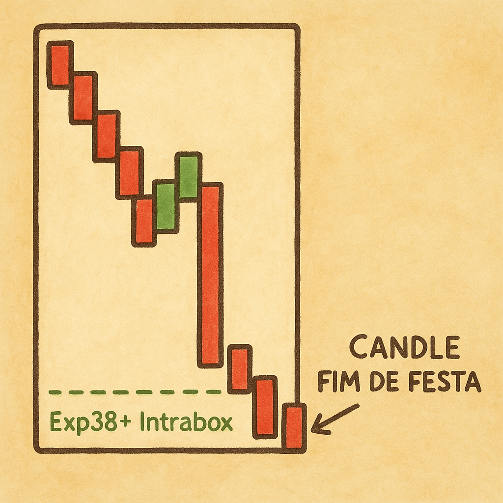 Representação do Padrão Fim de Festa